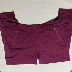 Healing Hands Purple Label Tara Jogger Yoga Scrub Pants- Wine